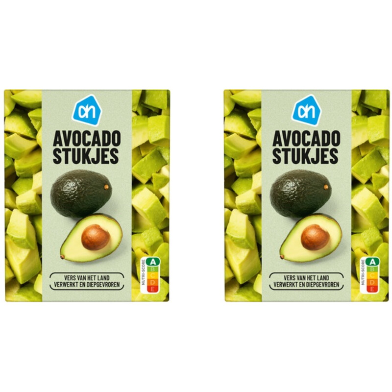 AH Avocado stukjes 2-pack
