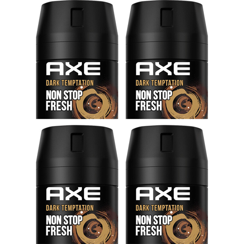 Axe Deodorant Dark Temptation 4-pack