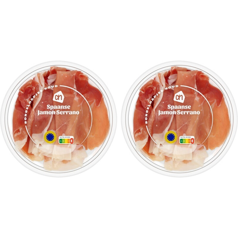 AH Spaanse jamon serrano 2-pack