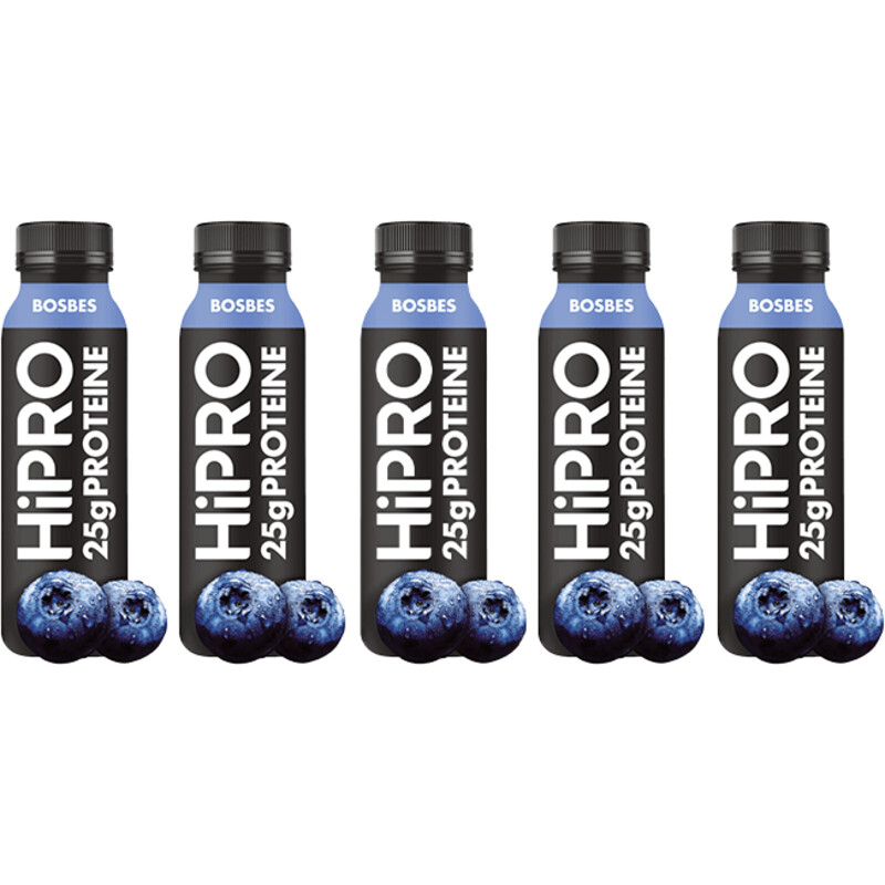 HiPRO Protein drink bosbes 5-pack