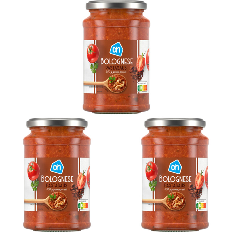 AH Pastasaus bolognese 3-pack