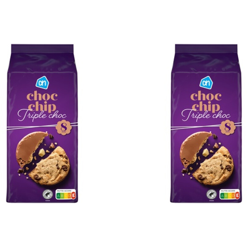AH Chocchip triple choc 2-pack
