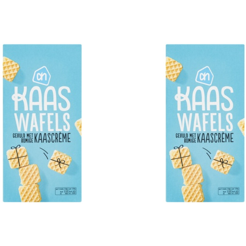 AH Kaaswafels met kaascreme 2-pack