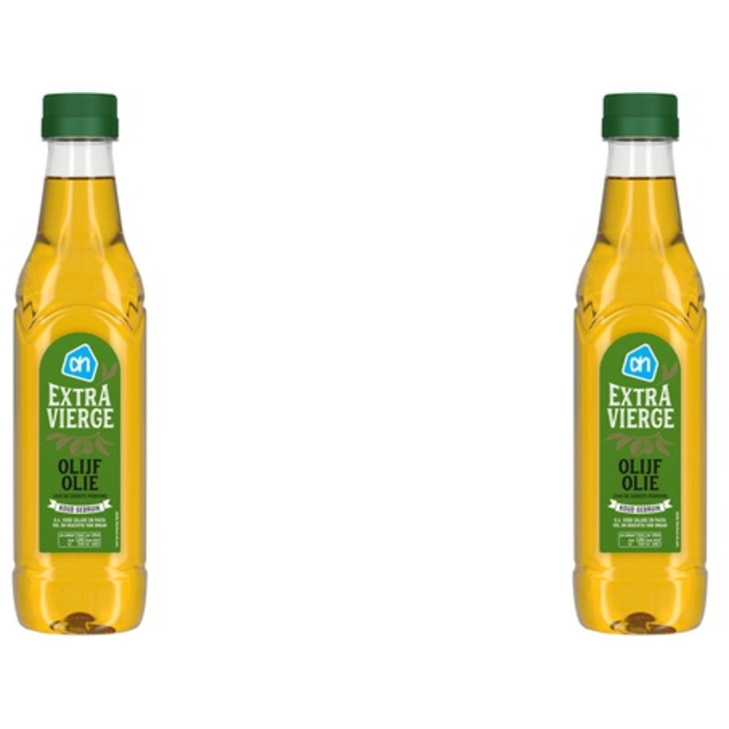 AH Olijfolie extra vierge 0.5 L 2-pack