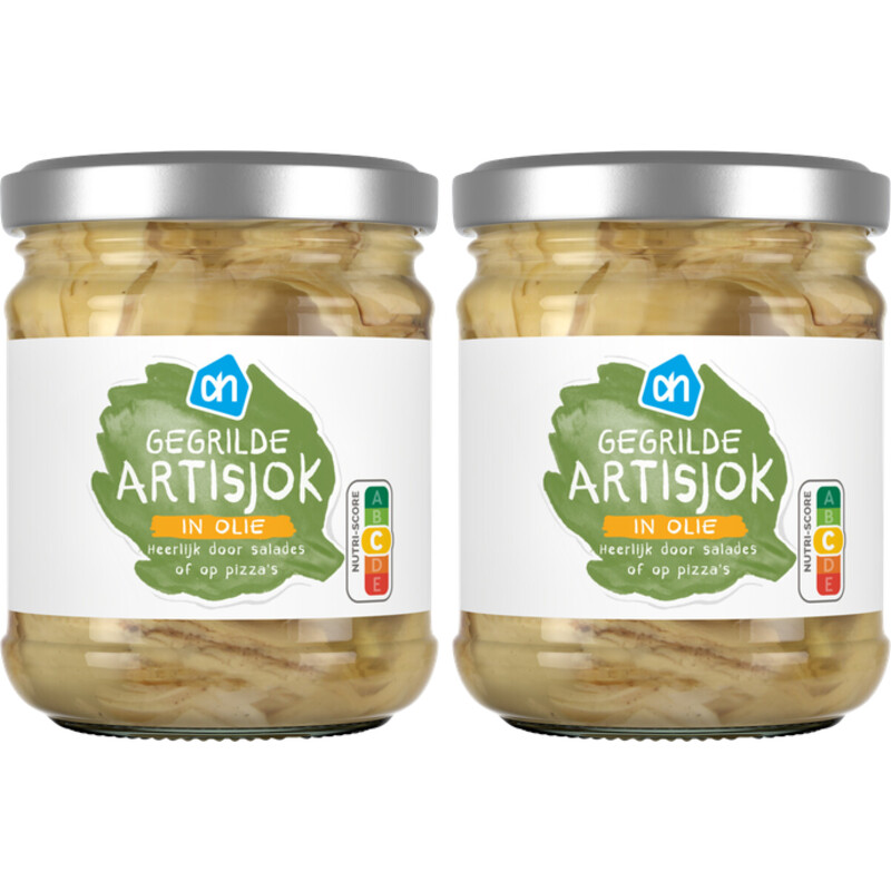 AH Gegrilde artisjok in olie 2-pack
