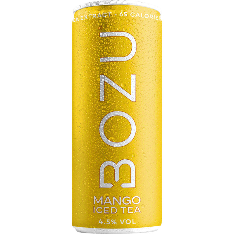 Bozu Hard iced tea mango 4.5%
