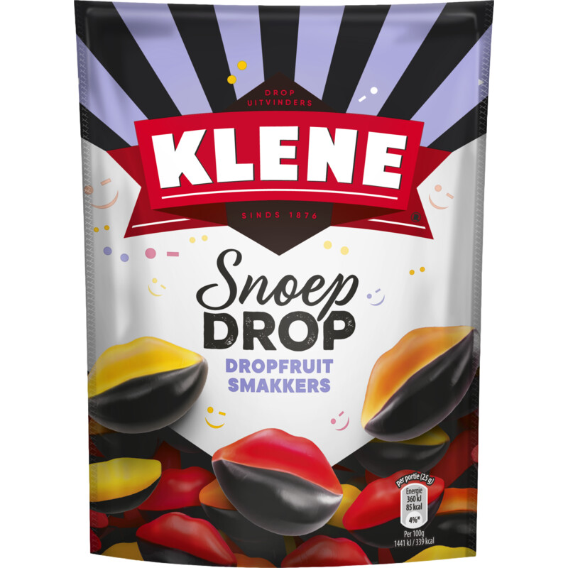 Klene Snoepdrop dropfruit smakkers