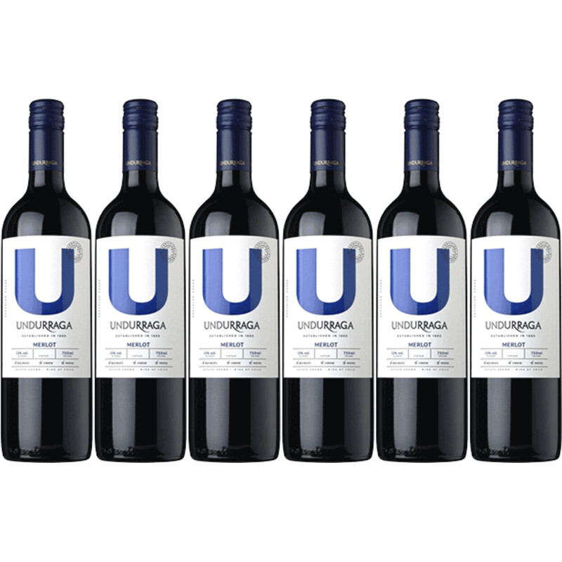 Undurraga Merlot 6 flessen