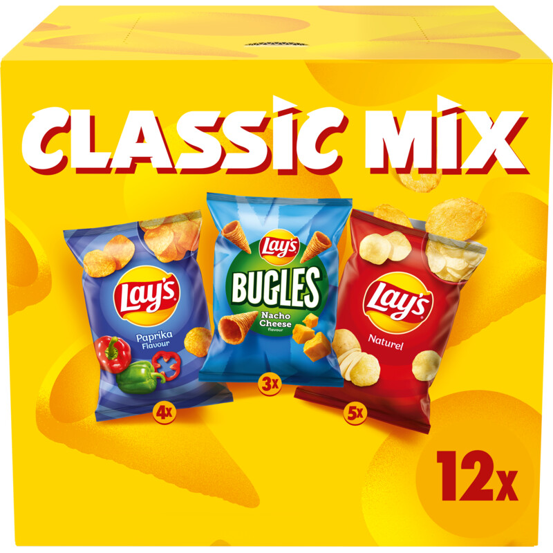 Lay's Classic mix 12-pack