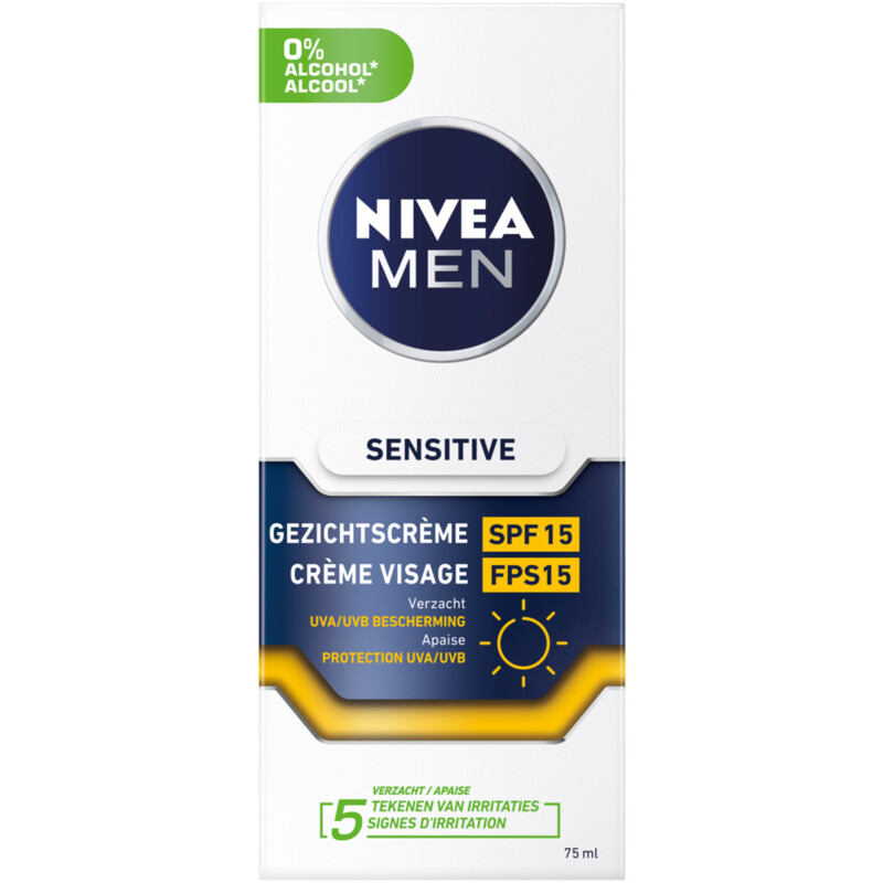 NIVEA Men sensitive spf 15 gezichtscreme