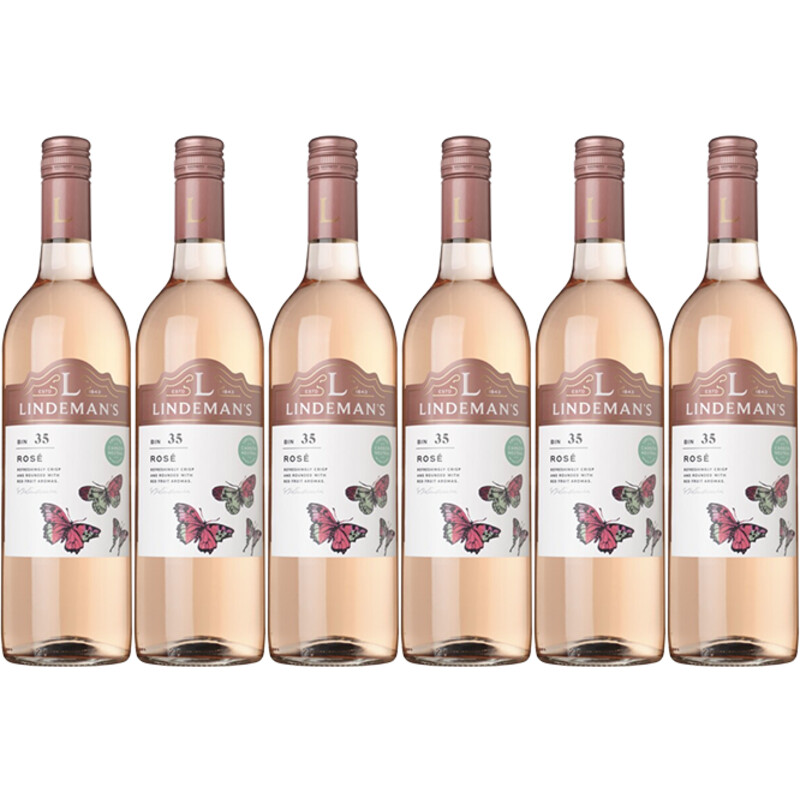 Lindeman's Bin 35 rosé 6 flessen