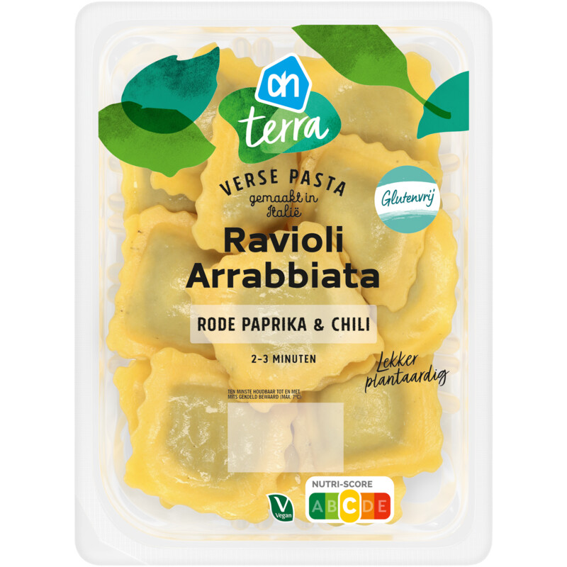 AH Terra Plantaardige ravioli arrabbiata