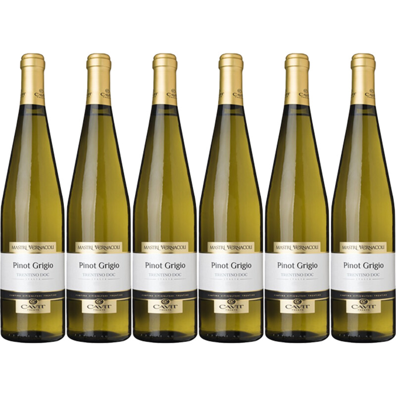 Mastri Vernacoli Pinot grigio 6 flessen