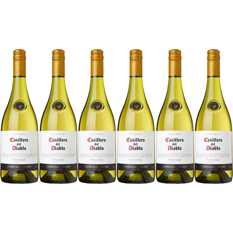 Casillero del Diablo Viognier reserva 6 flessen