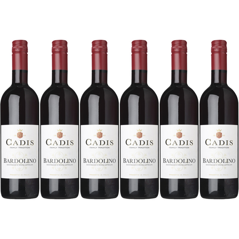 Cadis Bardolino 6 flessen