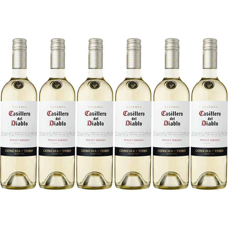 Casillero del Diablo Pinot grigio reserva 6 flessen