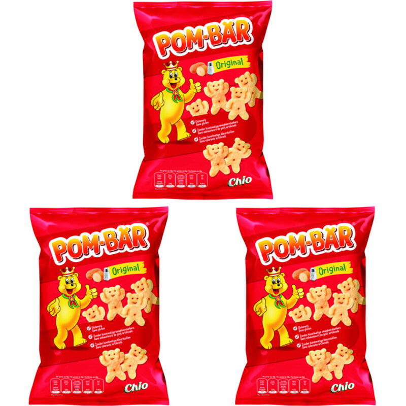 Chio Pom-bär original 3-pack
