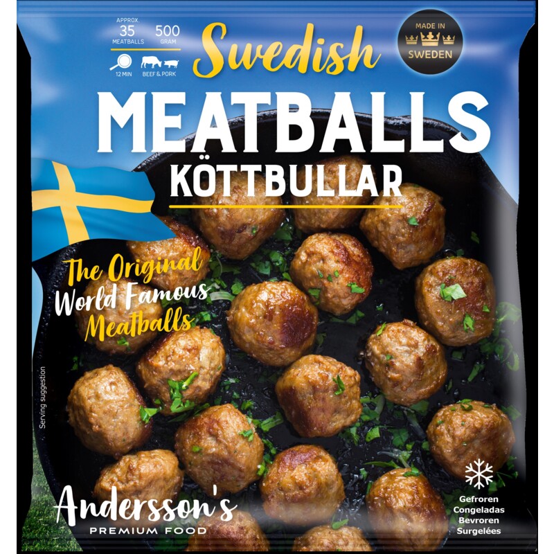 Dafgards Swedish meatballs