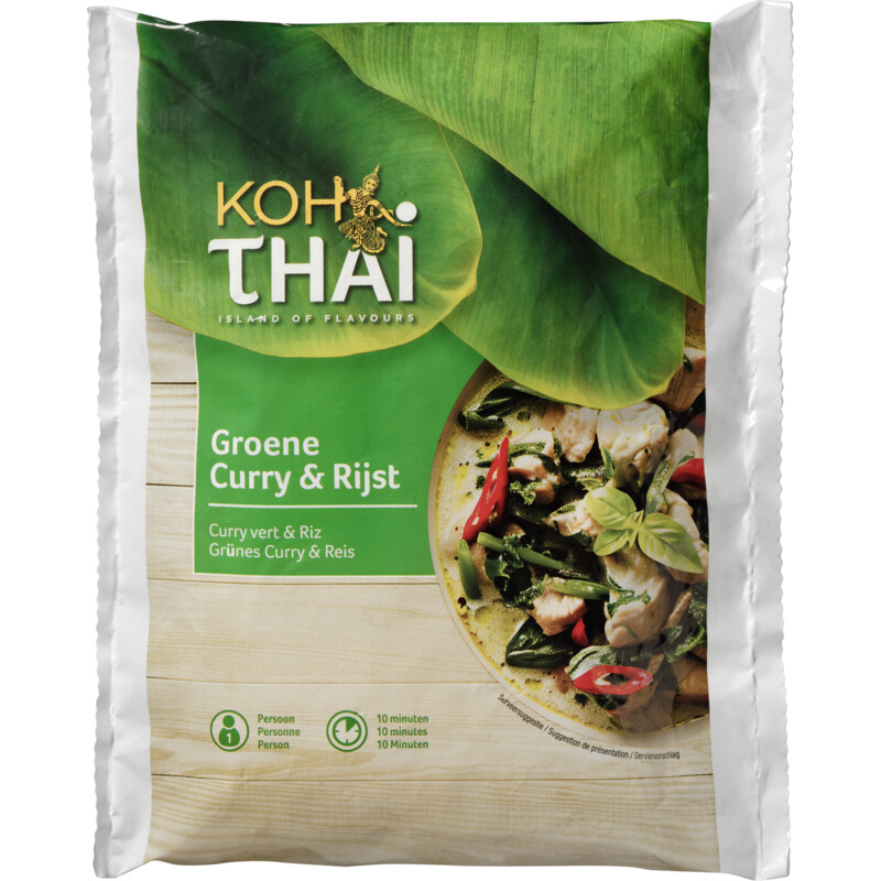 Koh Thai Groene curry & rijst