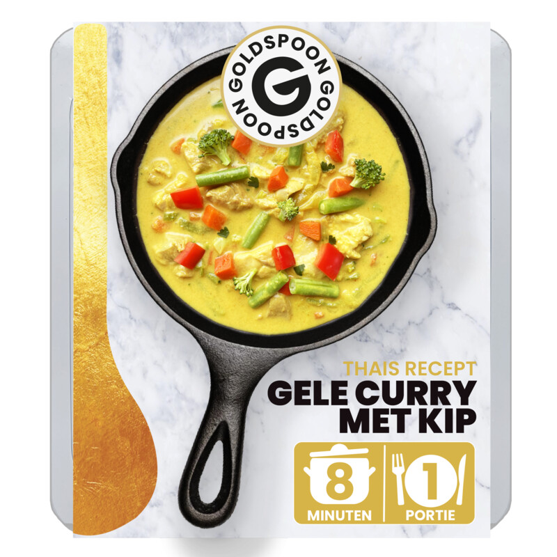Goldspoon Gele curry met kip