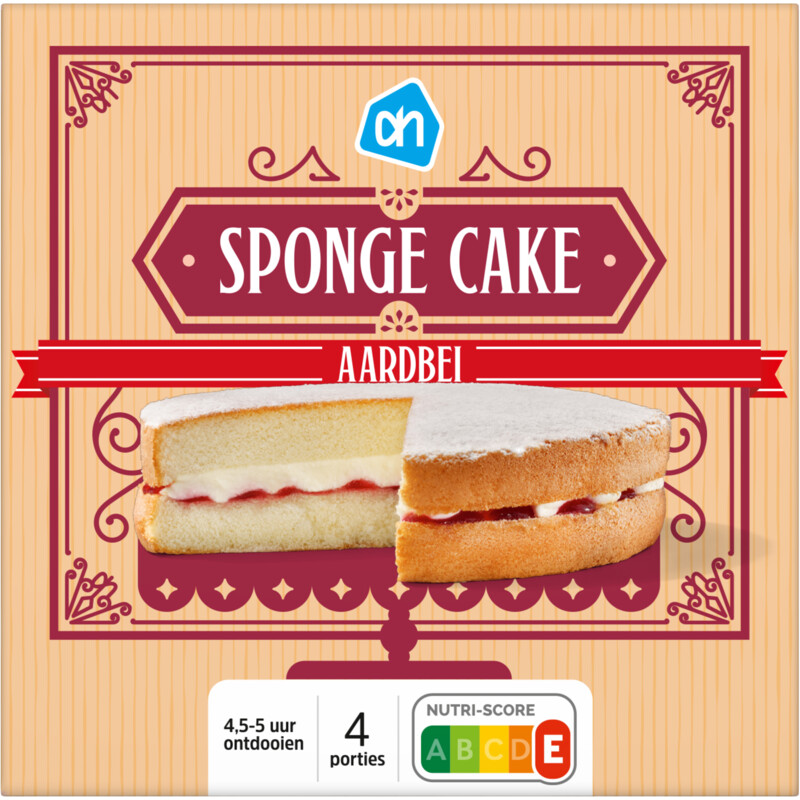 AH Sponge cake aardbei