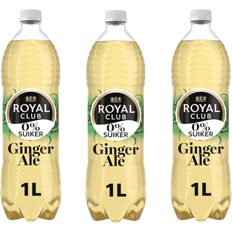 Royal Club Ginger Ale 0% 3-pack
