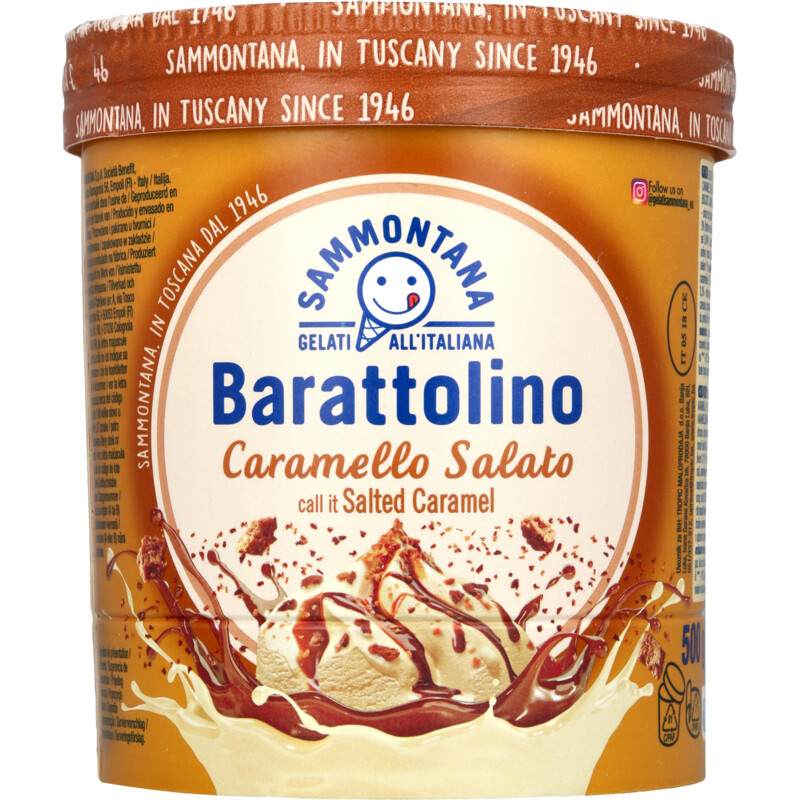 Sammontana Barattolino salted caramel