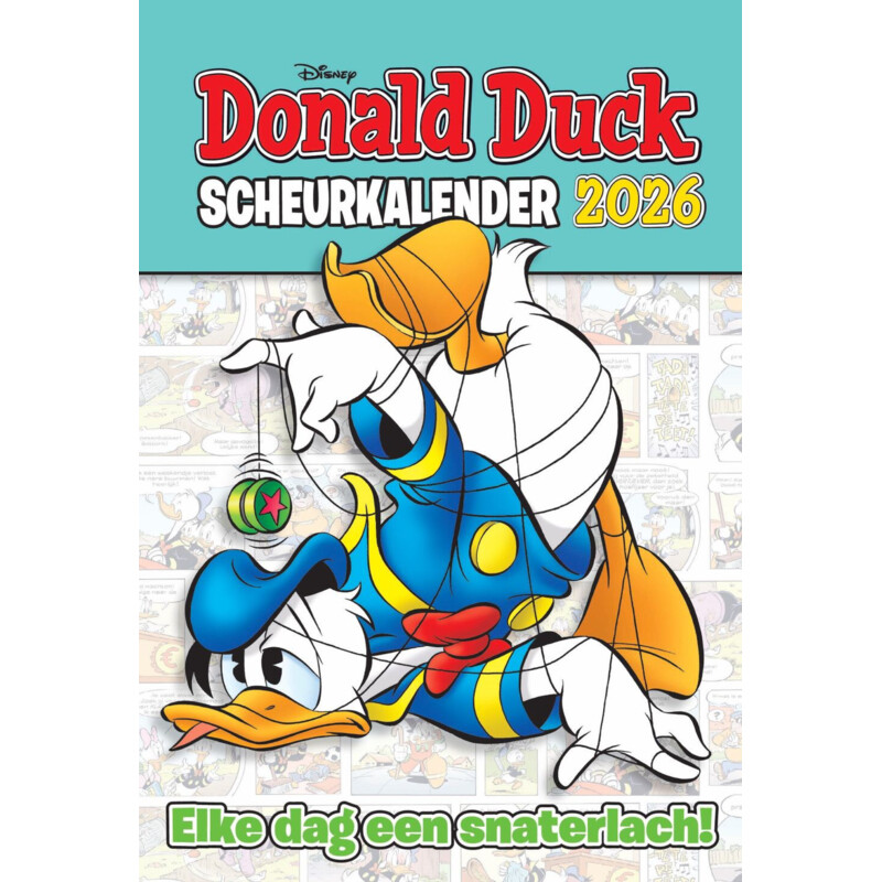 D duck scheurkalender