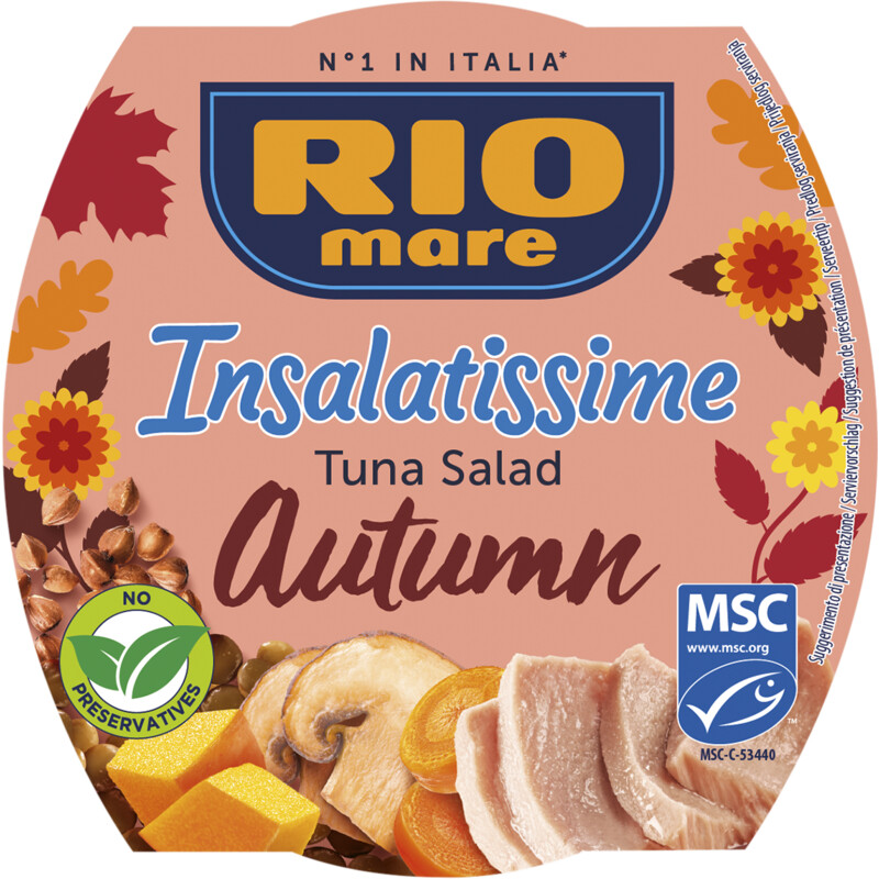 Rio Mare Tuna salad insalatissime autumn