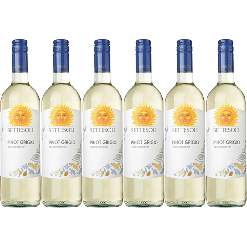Settesoli Pinot grigio 6 flessen