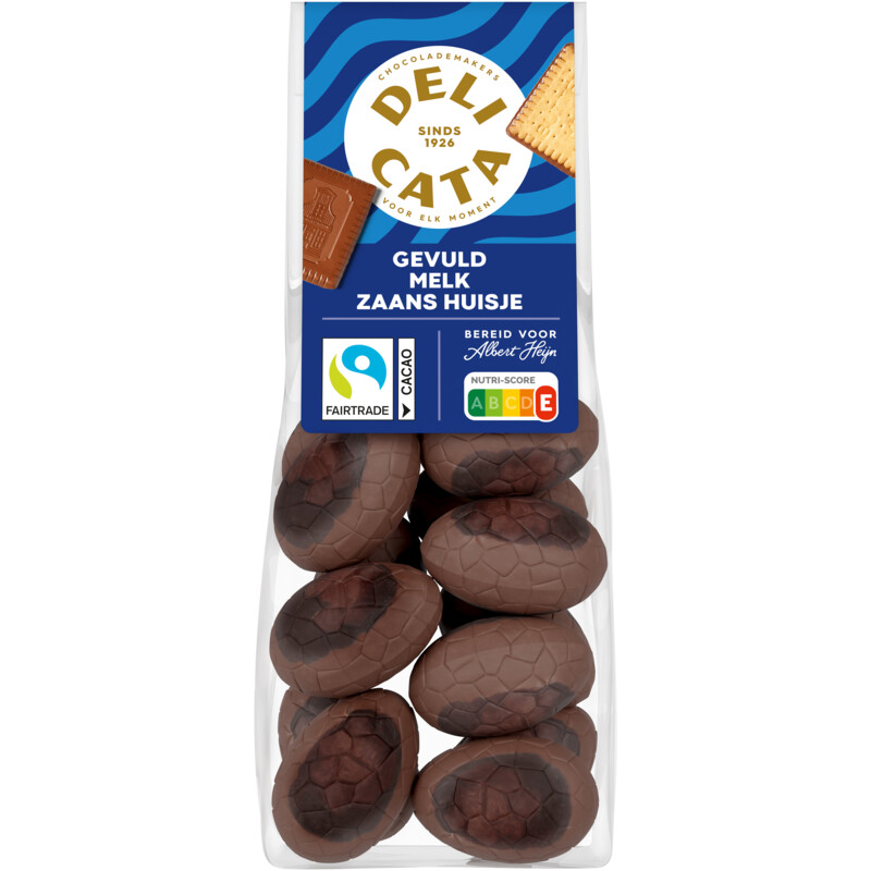 Delicata Paaseitjes gevuld melk Zaans huisje