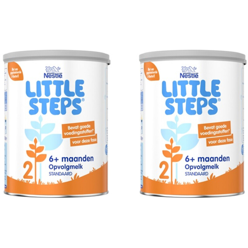Nestlé Little steps opvolgmelk 2 6+ mnd 2-pack