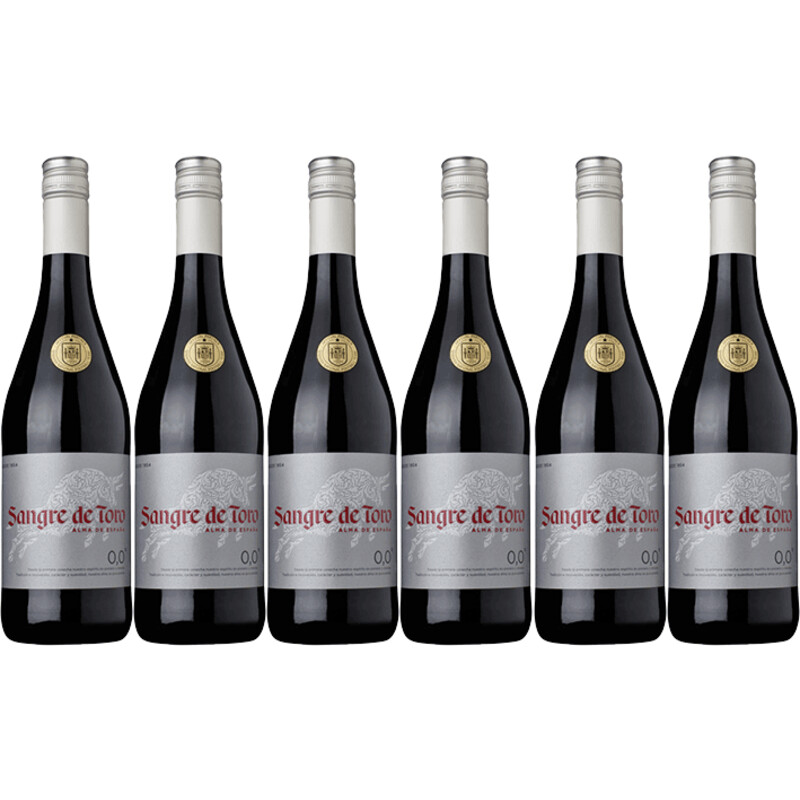 Sangre de Toro Rood alcoholvrij 6 flessen