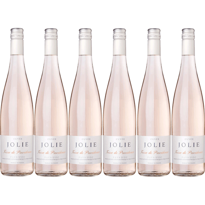 La Cuvée Jolie Terre de providence rose 6 flessen