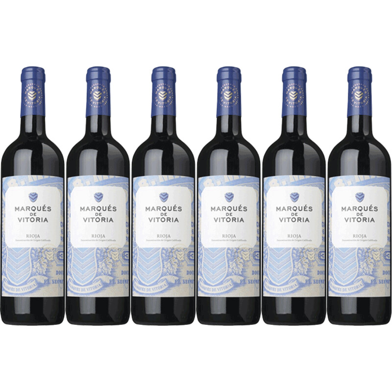 Marqués de Vitoria Rioja crianza 6 flessen