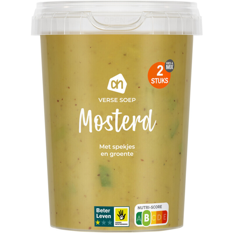AH Verse soep mosterd