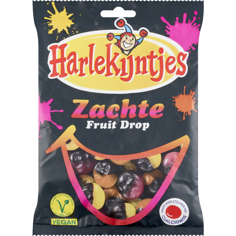 Harlekijntjes Zachte fruit drop