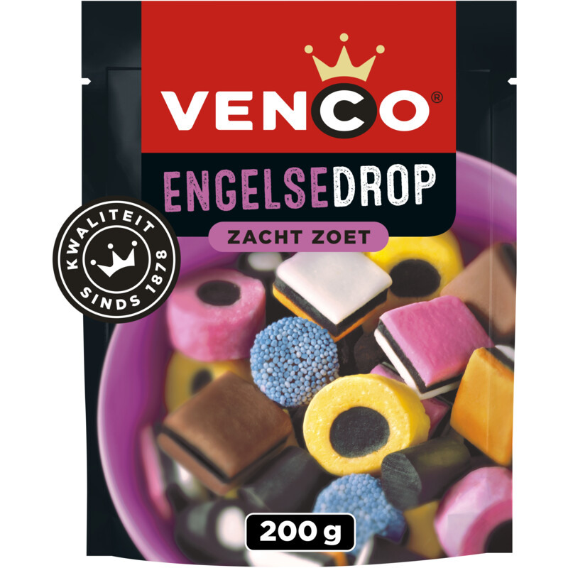 Venco Engelse drop zacht zoet