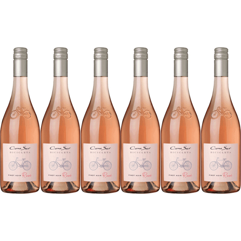 Cono Sur Bicicleta rose 6 flessen