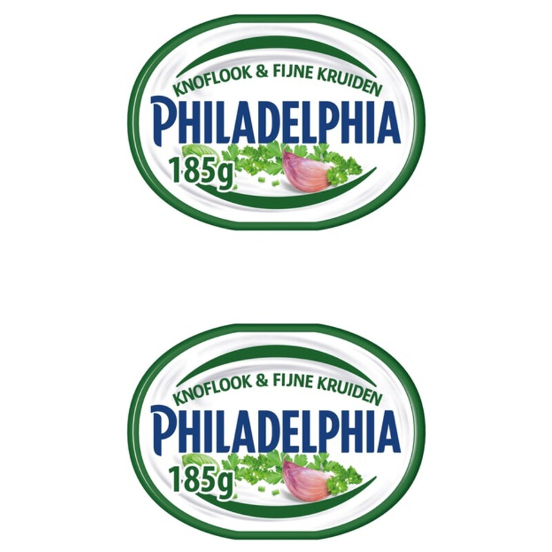Philadelphia Knoflook & Kruiden 2-pack