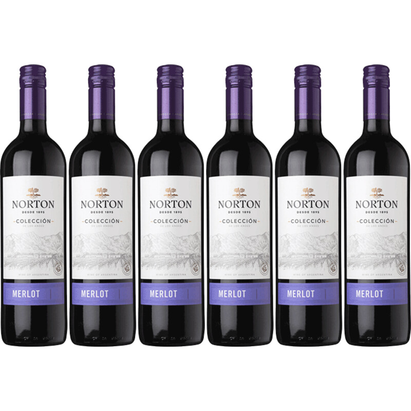 Norton Colección merlot 6 flessen