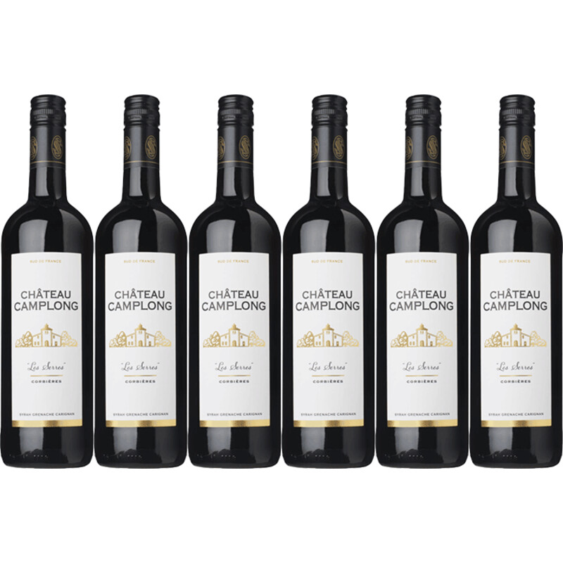 Chateau Camplong Corbières 6 flessen
