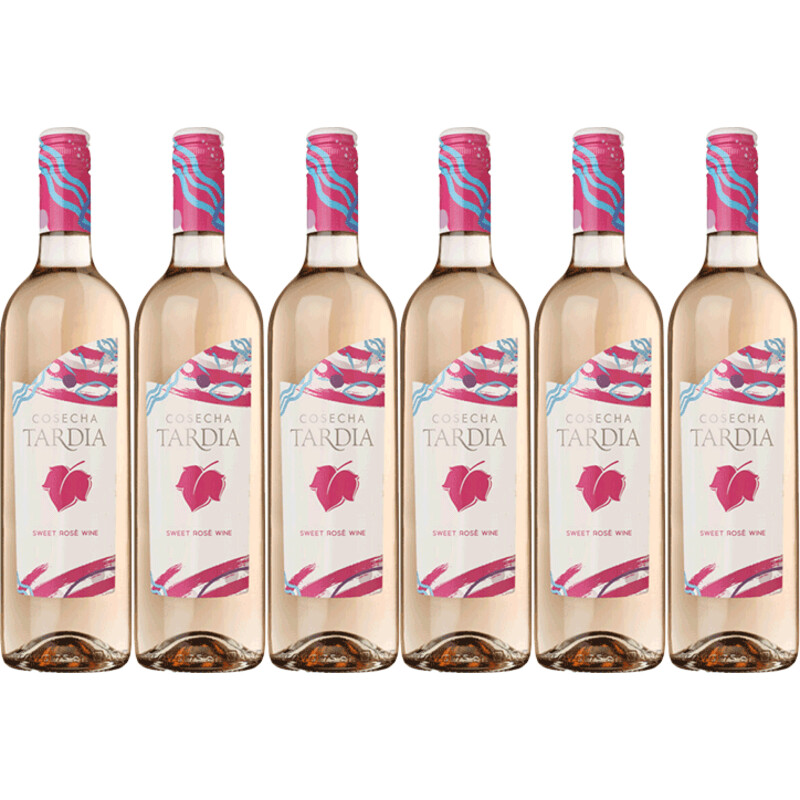 Tardia Sweet rose wine 6 flessen