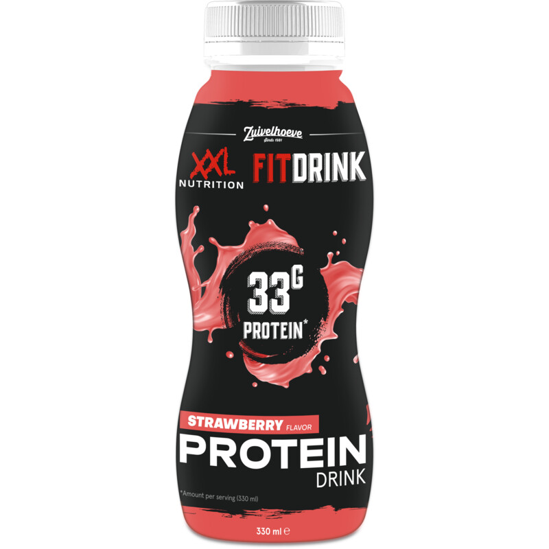 XXL Nutrition Fitdrink strawberry flavour