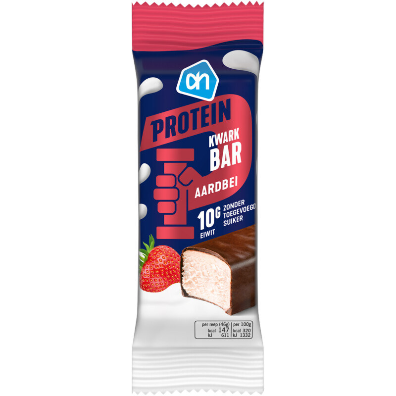 AH Protein kwark bar aardbei