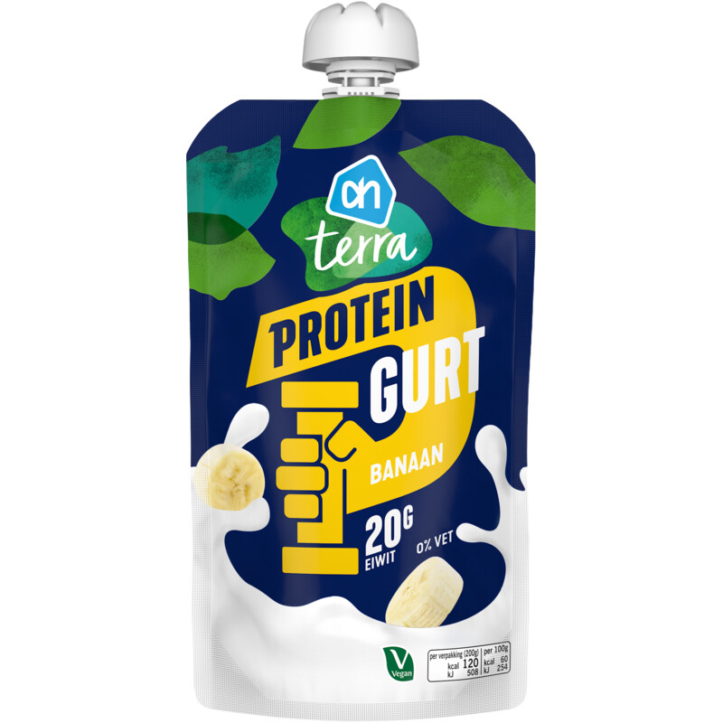AH Terra Plantaardig protein gurt banaan