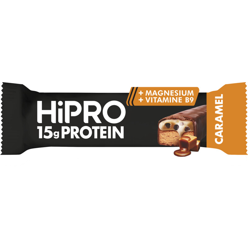 HiPRO Protein bar caramel