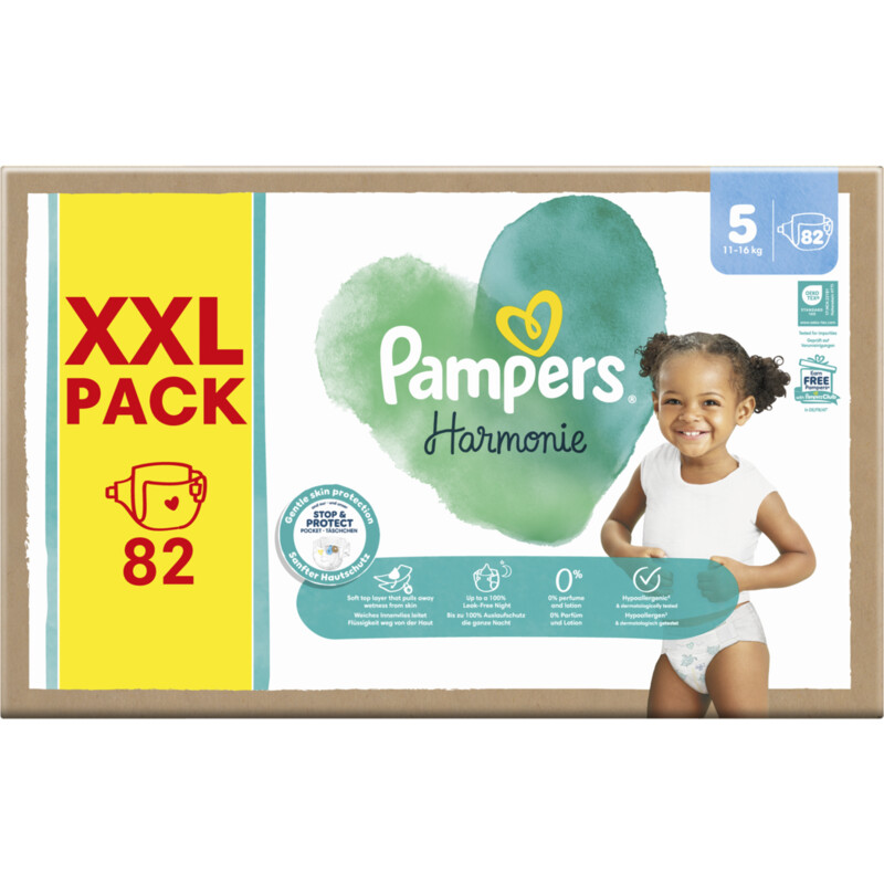 Pampers Harmonie luiers xxl pack maat 5