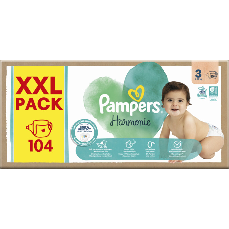 Pampers Harmonie luiers xxl pack maat 3