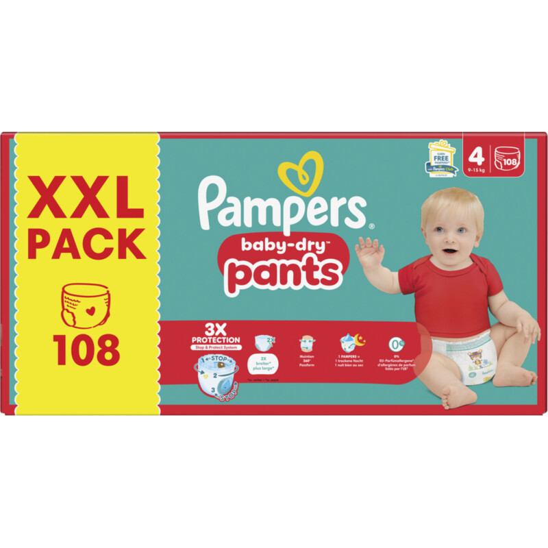 Pampers Baby dry pants luierbroekjes xxl maat 4